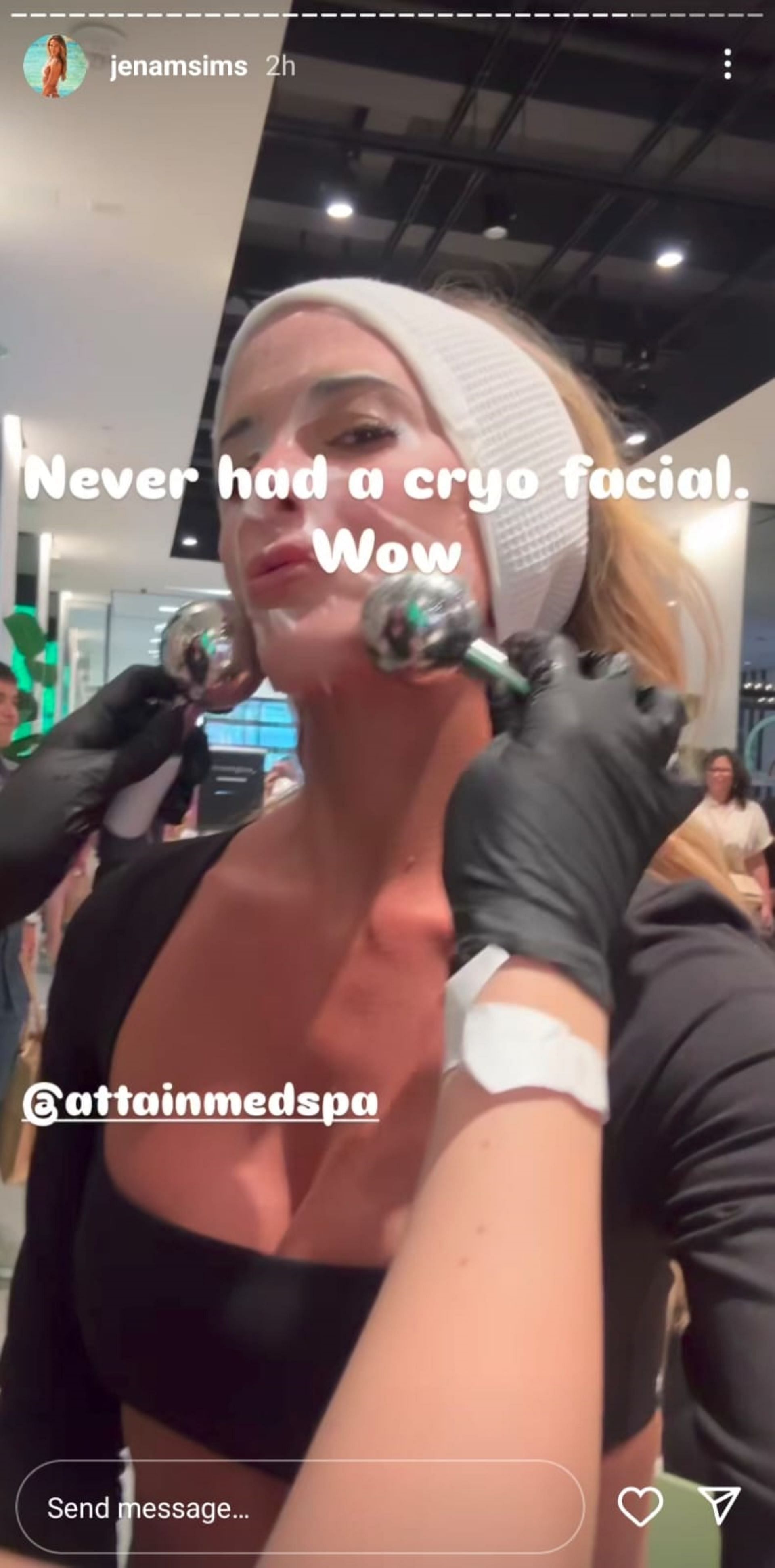 Jena Sims (Image via @jenasims on Instagram)